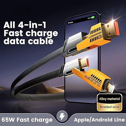 Fast PD Charger Cord for iPhone, iPad, Samsung, MacBook, Android Devices